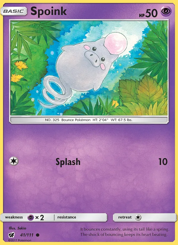 Kaart Spoink uit Crimson Invasion, nummer 41/111