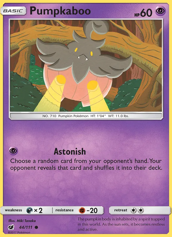 Kartu Pumpkaboo dari Crimson Invasion, nomor 44/111