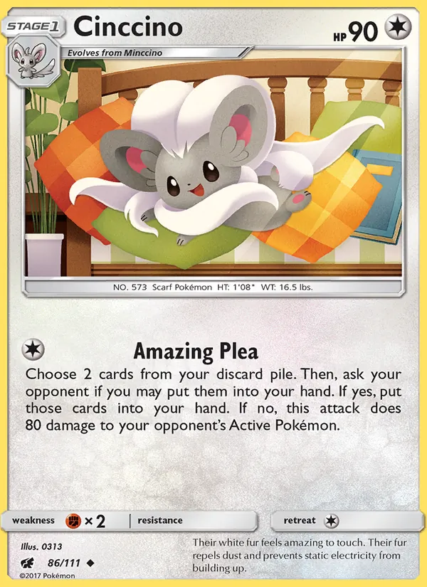 Kaart Cinccino uit Crimson Invasion, nummer 86/111