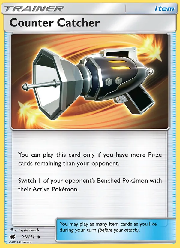 Kartu Counter Catcher dari Crimson Invasion, nomor 91/111