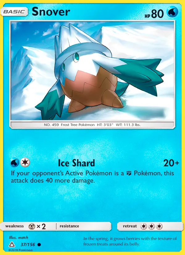Kartu Snover dari Ultra Prism, nomor 37/156