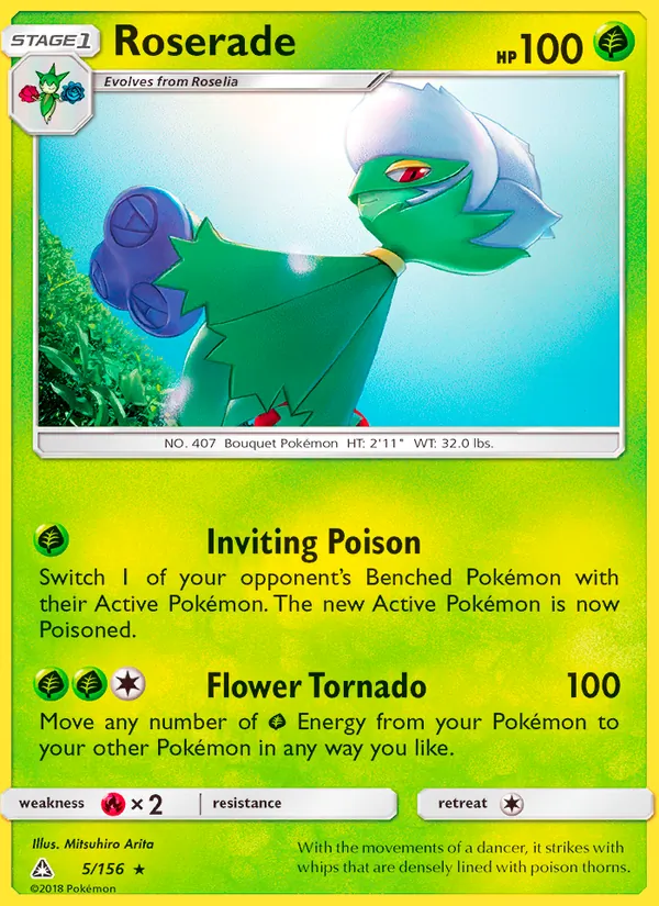 Kartu Roserade dari Ultra Prism, nomor 5/156