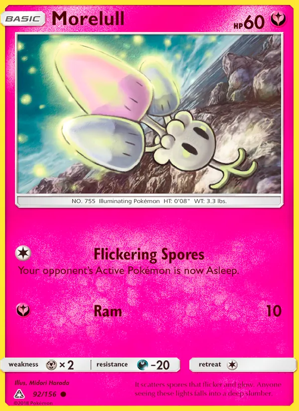 Kartu Morelull dari Ultra Prism, nomor 92/156