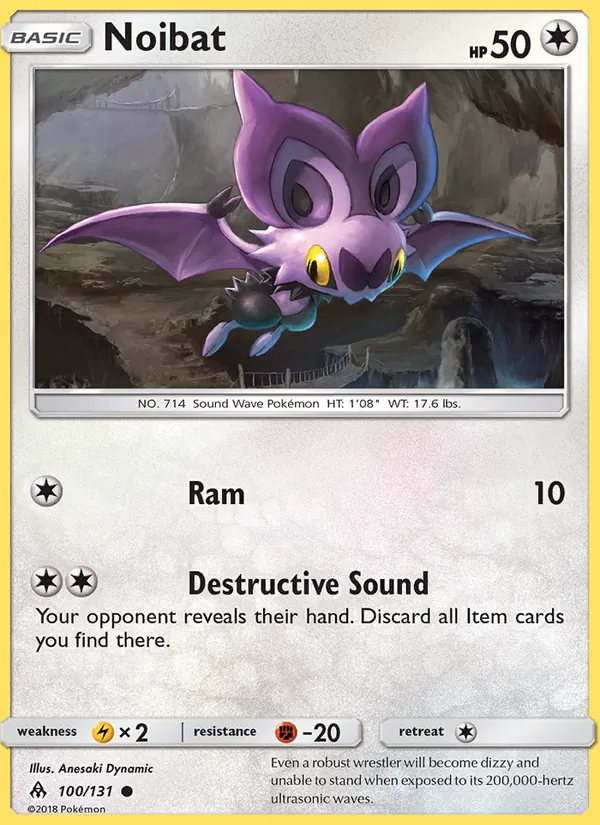 Kaart Noibat uit Forbidden Light, nummer 100/131