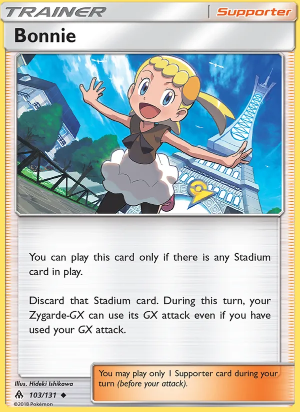Kaart Bonnie uit Forbidden Light, nummer 103/131