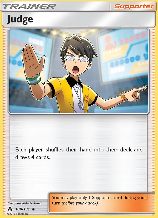 Kartu Judge dari Forbidden Light, nomor 108/131