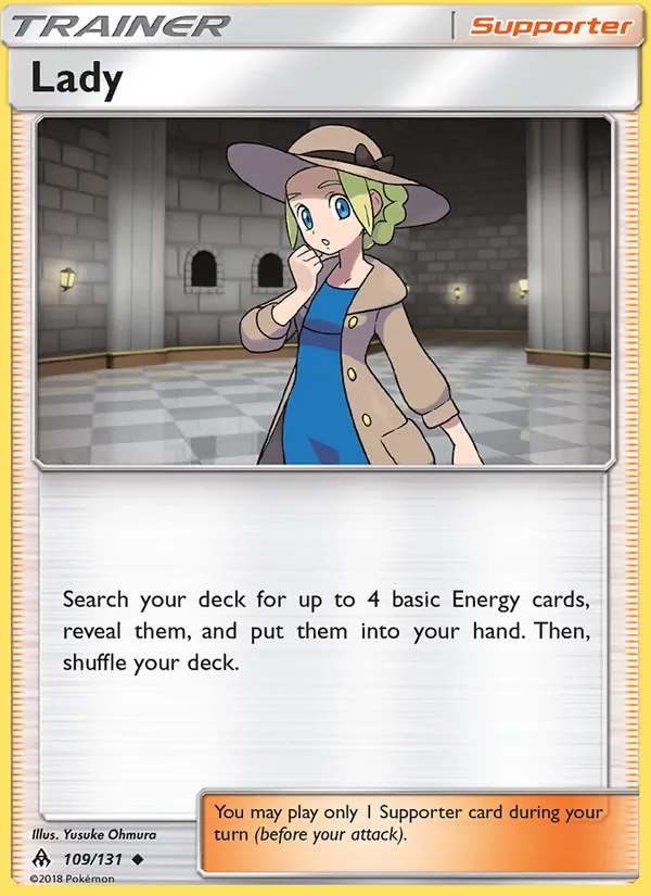 Kaart Lady uit Forbidden Light, nummer 109/131