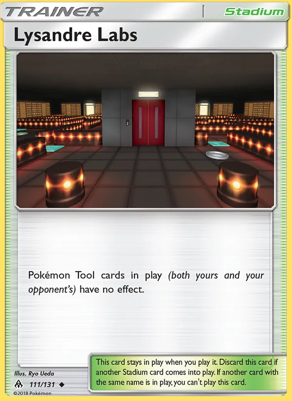 Kartu Lysandre Labs dari Forbidden Light, nomor 111/131