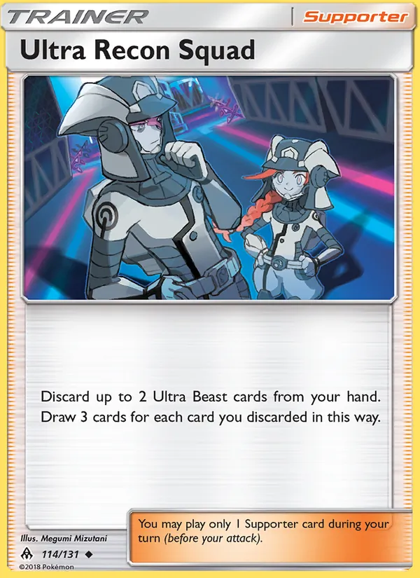 Kartu Ultra Recon Squad dari Forbidden Light, nomor 114/131