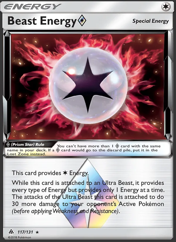 Kartu Beast Energy ◇ dari Forbidden Light, nomor 117/131