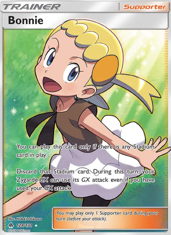 Kaart Bonnie uit Forbidden Light, nummer 128/131