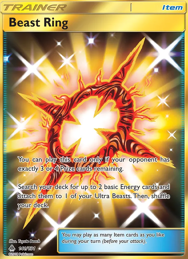Beast Ring card from Forbidden Light, number 141/131