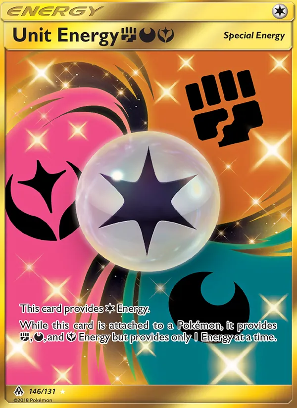 Kaart Unit Energy FightingDarknessFairy uit Forbidden Light, nummer 146/131