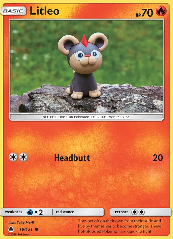 Kartu Litleo dari Forbidden Light, nomor 18/131