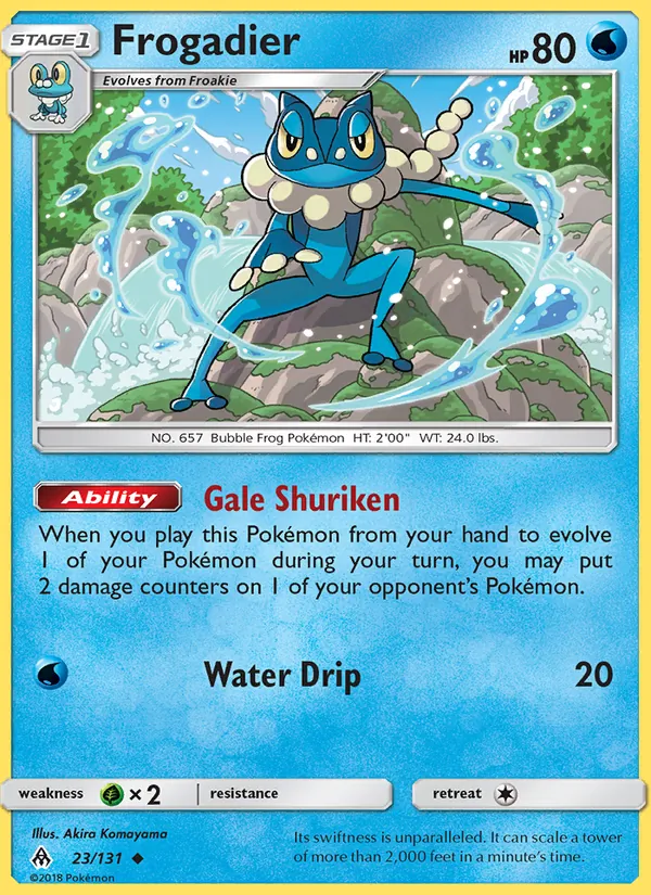 Kaart Frogadier uit Forbidden Light, nummer 23/131