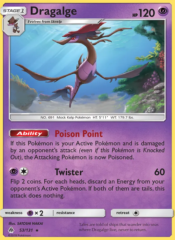 Kartu Dragalge dari Forbidden Light, nomor 53/131