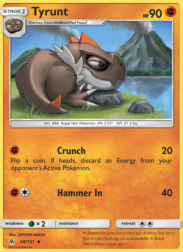Kartu Tyrunt dari Forbidden Light, nomor 68/131