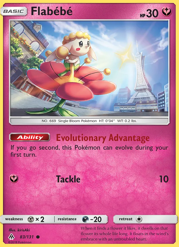 Kaart Flabébé uit Forbidden Light, nummer 83/131