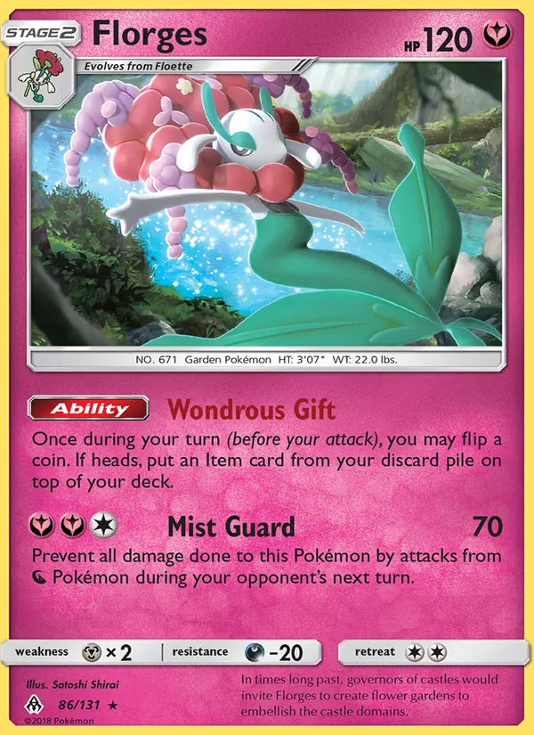 Kartu Florges dari Forbidden Light, nomor 86/131