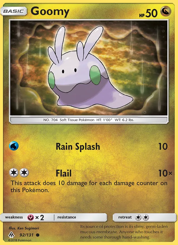 Kartu Goomy dari Forbidden Light, nomor 92/131