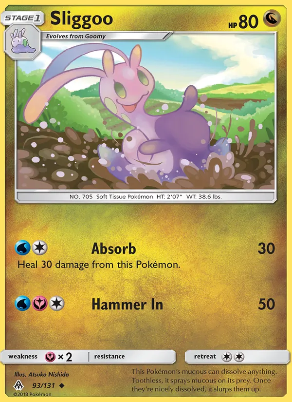 Kartu Sliggoo dari Forbidden Light, nomor 93/131