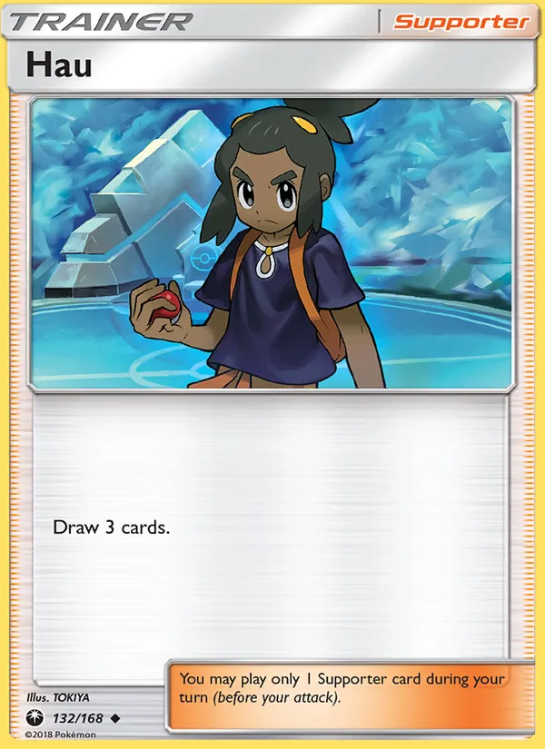 Kaart Hau uit Celestial Storm, nummer 132/168