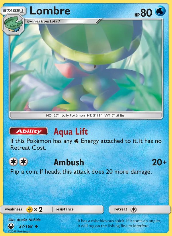 Kaart Lombre uit Celestial Storm, nummer 37/168