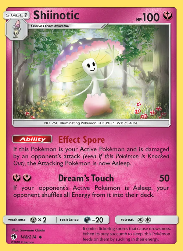 Kaart Shiinotic uit Lost Thunder, nummer 148/214