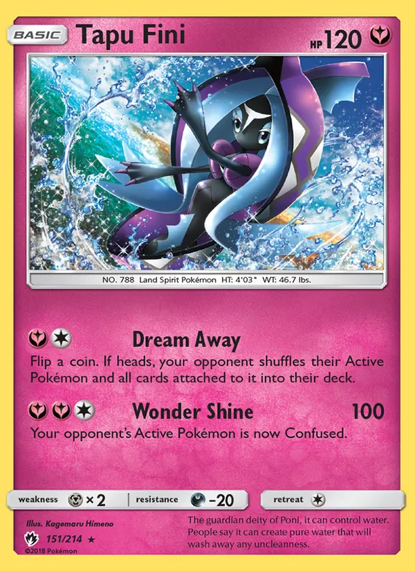 Kartu Tapu Fini dari Lost Thunder, nomor 151/214