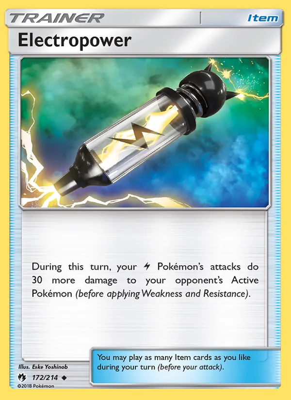 Kartu Electropower dari Lost Thunder, nomor 172/214