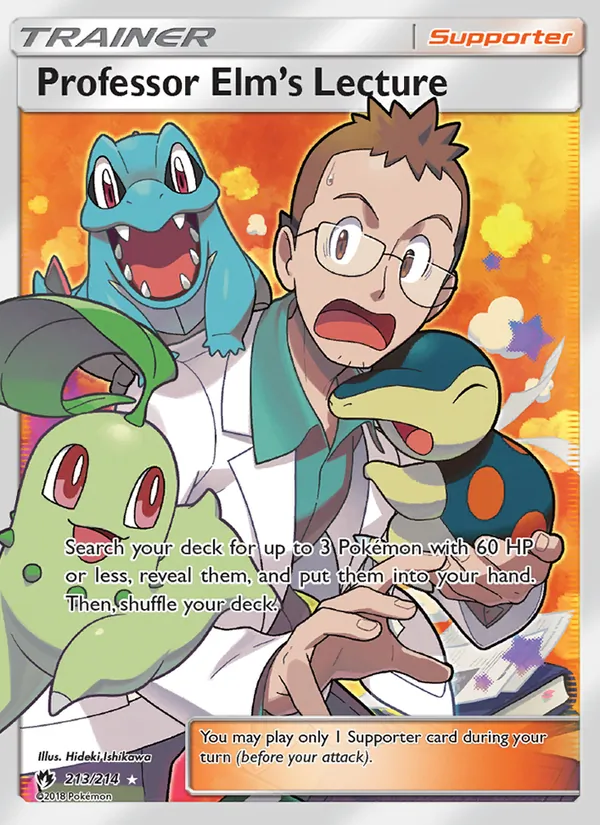 Kaart Professor Elm’s Lecture uit Lost Thunder, nummer 213/214