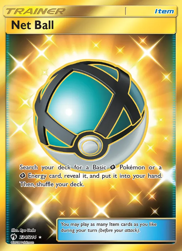 Net Ball card from Lost Thunder, number 234/214