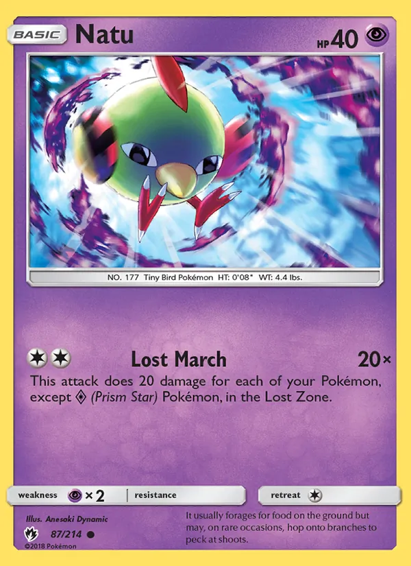 Kartu Natu dari Lost Thunder, nomor 87/214