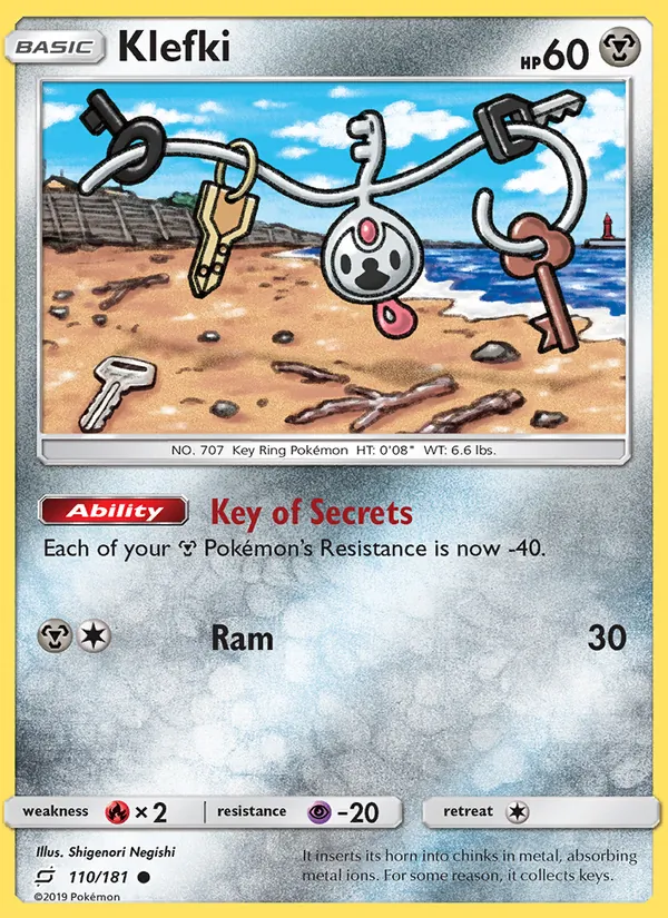 Kartu Klefki dari Team Up, nomor 110/181