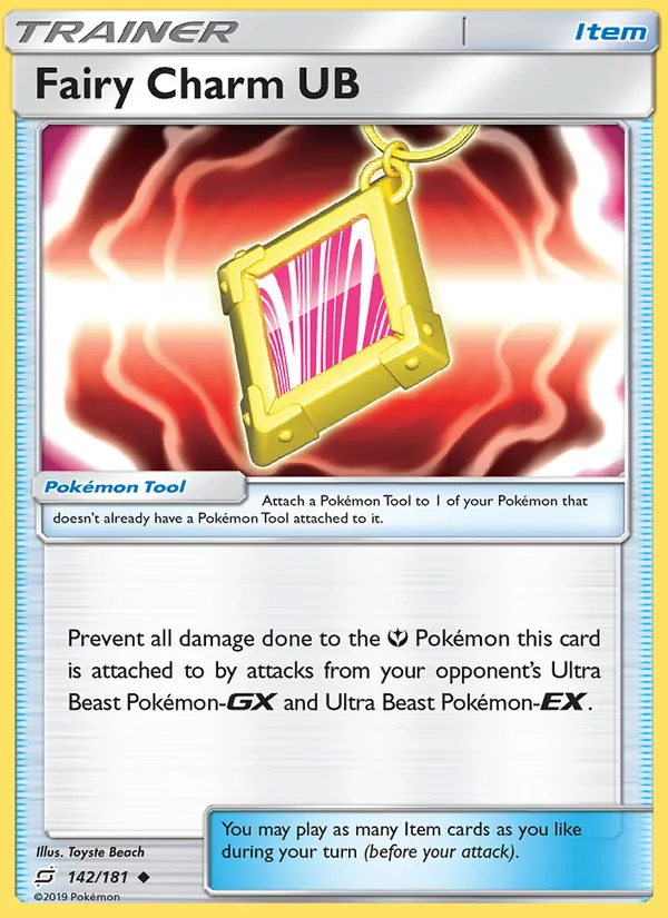 Kaart Fairy Charm UB uit Team Up, nummer 142/181