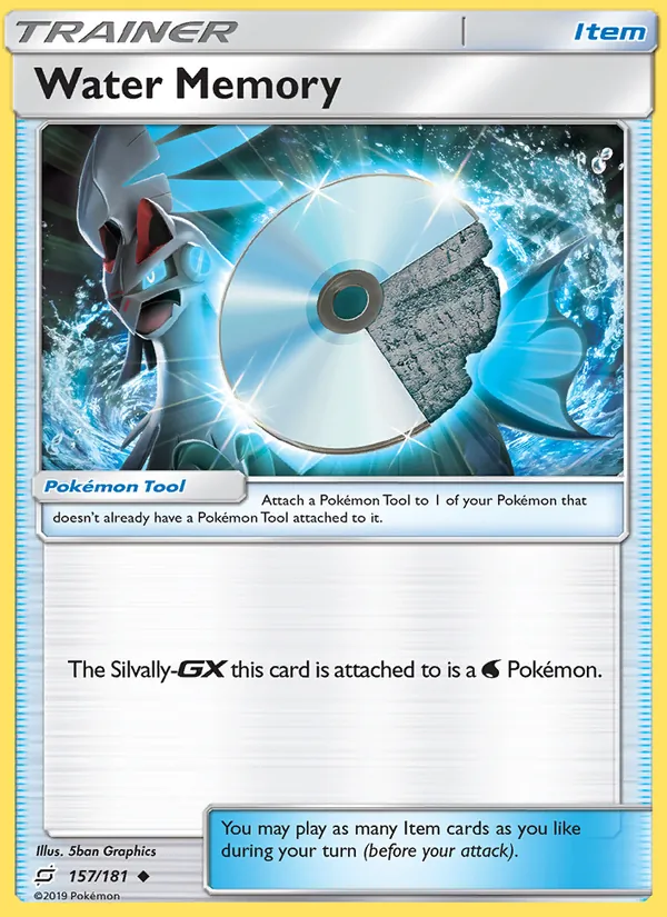 Kartu Water Memory dari Team Up, nomor 157/181