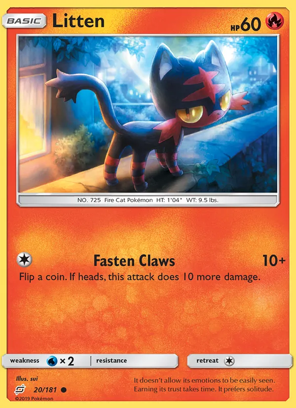 Kartu Litten dari Team Up, nomor 20/181