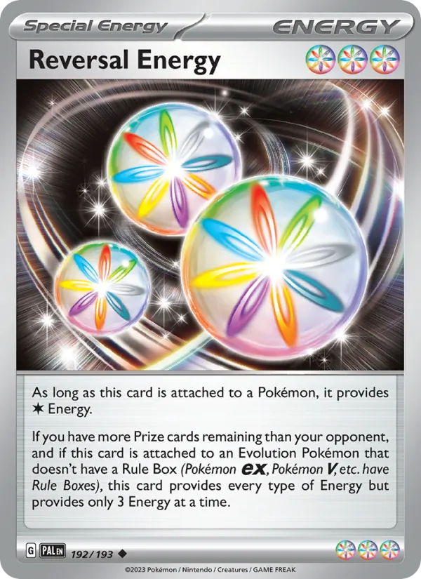 Kartu Reversal Energy dari Paldea Evolved, nomor 192/193