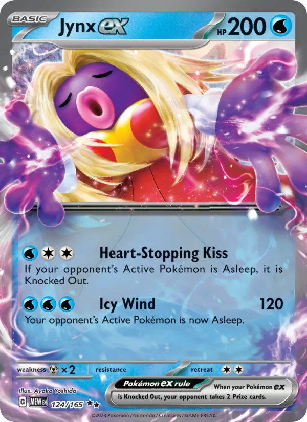 Kartu Jynx ex dari 151, nomor 124/165