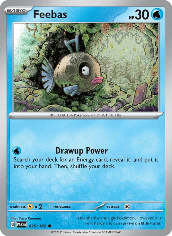 Kartu Feebas dari Paradox Rift, nomor 035/182