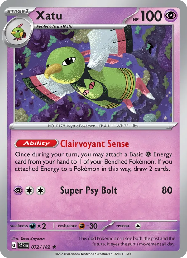 Kartu Xatu dari Paradox Rift, nomor 072/182