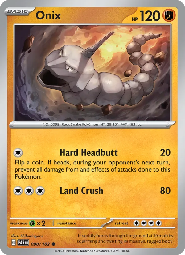 Kartu Onix dari Paradox Rift, nomor 090/182
