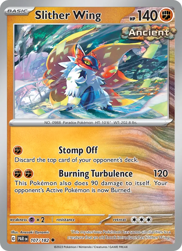 Kartu Slither Wing dari Paradox Rift, nomor 107/182
