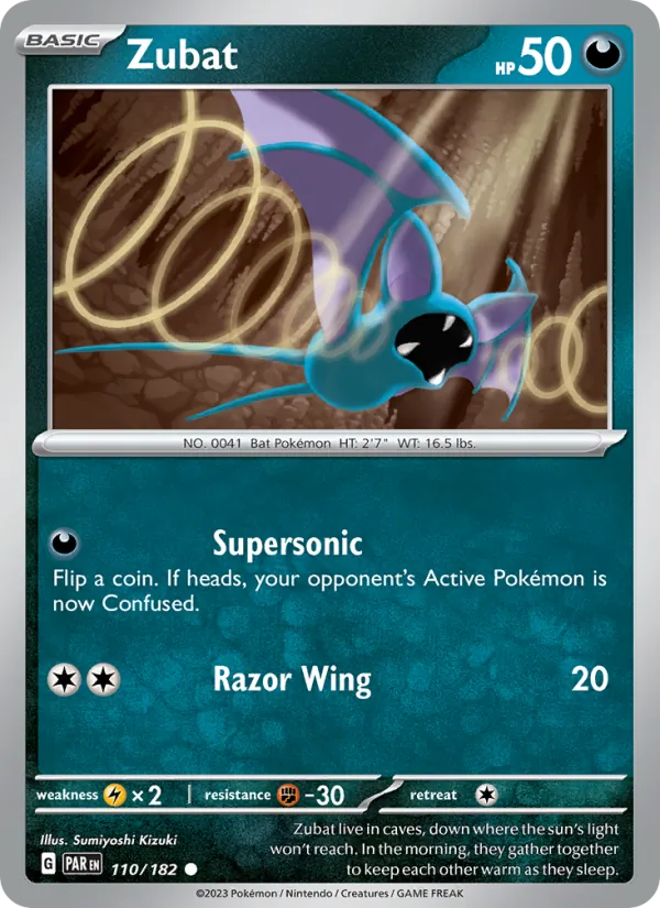 Kartu Zubat dari Paradox Rift, nomor 110/182