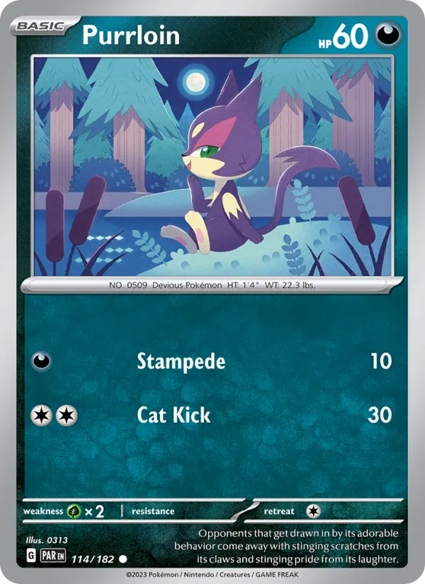 Kartu Purrloin dari Paradox Rift, nomor 114/182