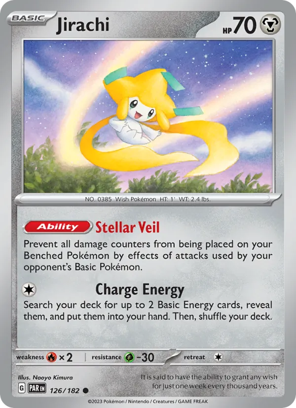 Kaart Jirachi uit Paradox Rift, nummer 126/182