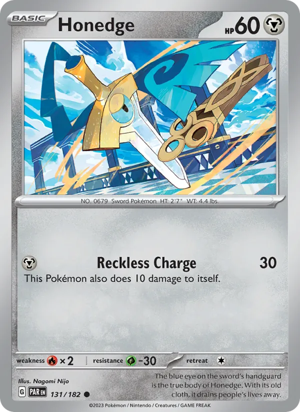 Kaart Honedge uit Paradox Rift, nummer 131/182
