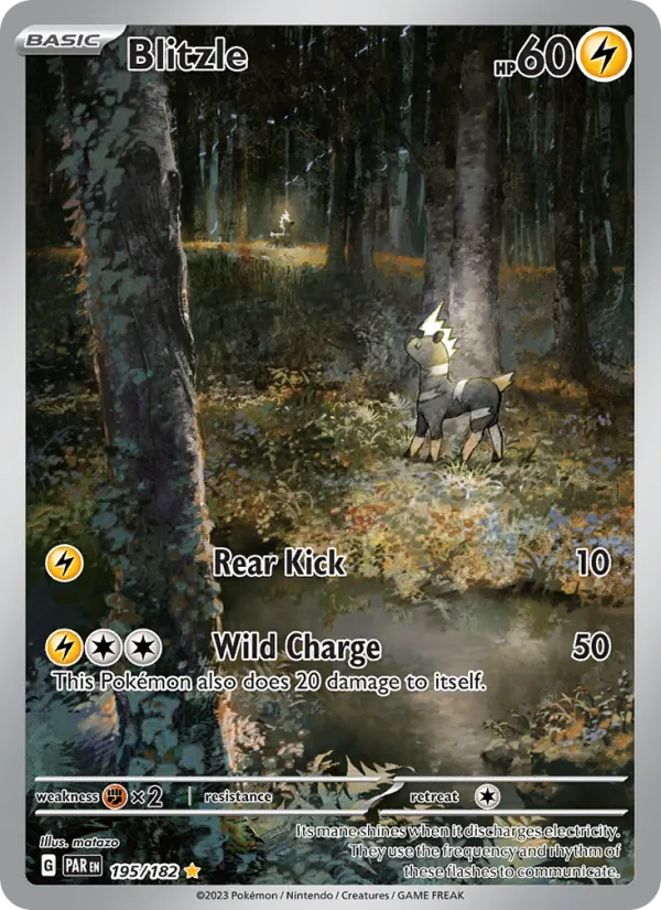 Blitzle card from Paradox Rift, number 195/182