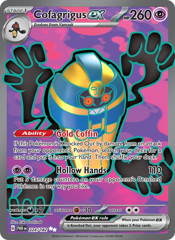 Kaart Cofagrigus ex uit Paradox Rift, nummer 224/182