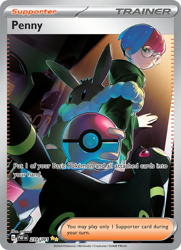 Penny card from Paldean Fates, number 239/91